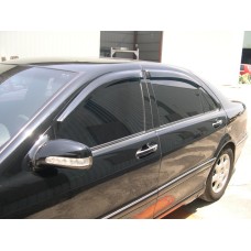 Дефлектори вікон Mercedes-Benz Es-Klass V-220 1999-2005 Lonh Baza HIC — накладні