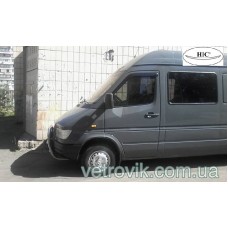 Дефлектори вікон Mercedes-Benz Sprynter 1995-2006 HIC — накладні