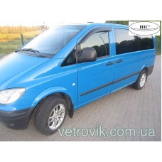 Дефлектори вікон Mercedes-Benz Vyto V-639 2003-2014 HIC — накладні