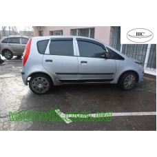 Дефлектори вікон Mitsubishi Kolt 2004+ HIC — накладні Дефлектори вікон Mitsubishi Kolt 2004+ HIC — накладні