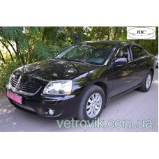 Дефлектори вікон Mitsubishi Halant 2004+ HIC — накладні Дефлектори вікон Mitsubishi Halant 2004+ HIC — накладні