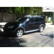 Дефлектори вікон Mitsubishi Autlender 2003-2007 HIC — накладні Дефлектори вікон Mitsubishi Autlender 2003-2007 HIC — накладні