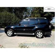 Дефлектори вікон Mitsubishi Padzhero Vahon 2006+ HIC — накладні Дефлектори вікон Mitsubishi Padzhero Vahon 2006+ HIC — накладні