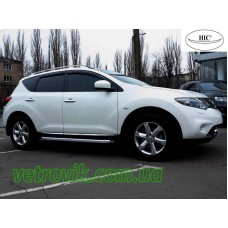 Дефлектори вікон Nissan Murano 2008+ HIC — накладні