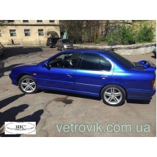 Дефлектори вікон Nissan Prymera P10 1990-1996 HIC — накладні Дефлектори вікон Nissan Prymera P10 1990-1996 HIC — накладні