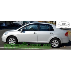 Дефлектори вікон Nissan Tyyda 2006-2015 HIC — накладні
