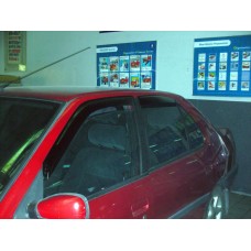 Дефлектори вікон Peugeot 306 1993-2001 HIC — накладні Дефлектори вікон Peugeot 306 1993-2001 HIC — накладні