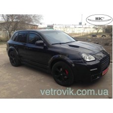 Дефлектори вікон Porsche Cayenne 2002-2010 HIC — накладні