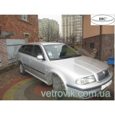 Дефлектори вікон Skoda Octavia A4 1996-2005 HIC — накладні