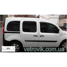 Дефлектори вікон Renault Kenho 2008+ Perednye HIC — накладні