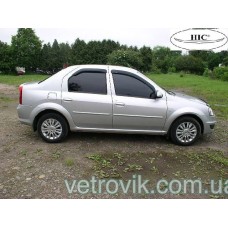 Дефлектори вікон Renault Lohan 2004-2013 HIC — накладні