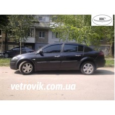 Дефлектори вікон Renault Mehan 2003-2008 HIC — накладні Дефлектори вікон Renault Mehan 2003-2008 HIC — накладні