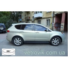 Дефлектори вікон Subaru Trybeka B9 2005+ HIC — накладні Дефлектори вікон Subaru Trybeka B9 2005+ HIC — накладні