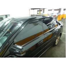 Дефлектори вікон Subaru Autbek 2009-2015 HIC — накладні
