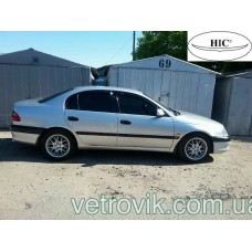 Дефлектори вікон Toyota Avensys 1997-2003 HIC — накладні