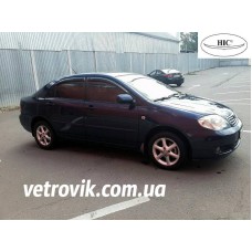 Дефлектори вікон Toyota Korolla 2001-2007 HIC — накладні