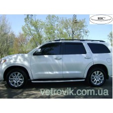 Дефлектори вікон Toyota Sekvoia 2007+ HIC — накладні Дефлектори вікон Toyota Sekvoia 2007+ HIC — накладні