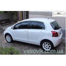 Дефлектори вікон Toyota Iarys 2006-2011 HIC — накладні Дефлектори вікон Toyota Iarys 2006-2011 HIC — накладні
