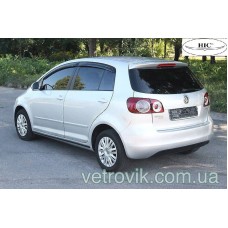 Дефлектори вікон Volkswagen Golf Plius 2004+ HIC — накладні