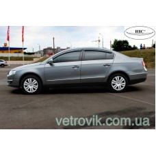 Дефлектори вікон Volkswagen Passat B6 2005-2011 HIC — накладні