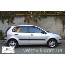 Дефлектори вікон Volkswagen Polo 2001-2005 HIC — накладні Дефлектори вікон Volkswagen Polo 2001-2005 HIC — накладні