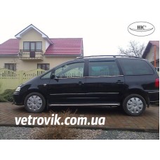 Дефлектори вікон Volkswagen Sharan 1995-2010 HIC — накладні Дефлектори вікон Volkswagen Sharan 1995-2010 HIC — накладні
