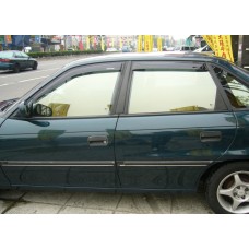 Дефлектори вікон Opel Astra Ef 1991-1998 HIC — накладні