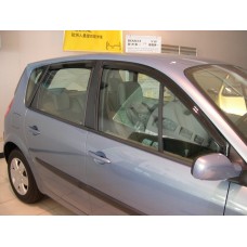Дефлектори вікон Renault Stsenyk 2003-2009 HIC — накладні Дефлектори вікон Renault Stsenyk 2003-2009 HIC — накладні