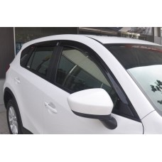Дефлектори вікон Mazda Skh-5 2010-2017 HIC — накладні Дефлектори вікон Mazda Skh-5 2010-2017 HIC — накладні