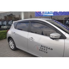 Дефлектори вікон Nissan Tyyda 2015+ HIC — накладні Дефлектори вікон Nissan Tyyda 2015+ HIC — накладні