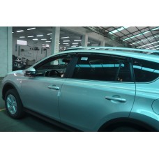 Дефлектори вікон Toyota Rav4 2013+ HIC — накладні