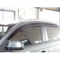 Дефлектори вікон Audi Ku 3 2011+ HIC — накладні
