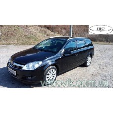 Дефлектори вікон Opel Astra Ash 2004-2009 HIC — накладні