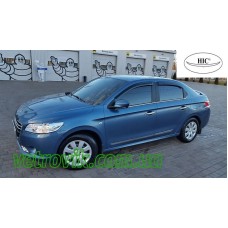 Дефлектори вікон Citroen Tse-Elyze 2012+ HIC — накладні Дефлектори вікон Citroen Tse-Elyze 2012+ HIC — накладні