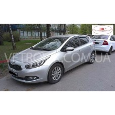 Дефлектори вікон Kia Syyd 2012+ HIC — накладні Дефлектори вікон Kia Syyd 2012+ HIC — накладні