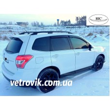 Дефлектори вікон Subaru Forester 2013+ HIC — накладні