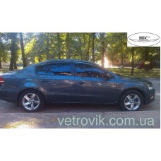 Дефлектори вікон Volkswagen Passat B7 2011-2015 HIC — накладні