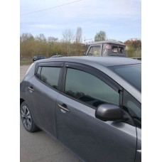 Дефлектори вікон Nissan Lyf 2010+ HIC — накладні