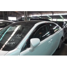 Дефлектори вікон Lexus Es 2012+ HIC — з хромованою смугою Дефлектори вікон Lexus Es 2012+ HIC — з хромованою смугою