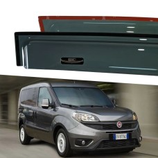 Дефлектори вікон Fiat Doblo 2010+ HIC — накладні