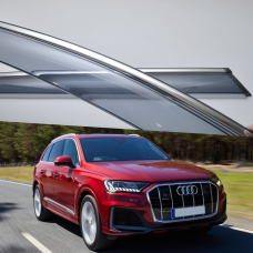 Дефлектори вікон Audi Q7 2015-2022 Havoc — з хромованою смугою Дефлектори вікон Audi Q7 2015-2022 Havoc — з хромованою смугою