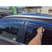 Дефлектори вікон Honda CRV 2012-2017 Havoc — з хромованою смугою