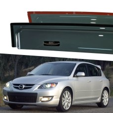 Дефлектори вікон Mazda 3 2003-2009 HIC — накладні