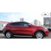 Дефлектори вікон Nissan Qashqai 2014-2020 HIC — з хромованою смугою