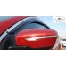 Дефлектори вікон Nissan Qashqai 2014-2020 HIC — з хромованою смугою