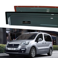 Дефлектори вікон Peugeot Partner 2008+ HIC — накладні Дефлектори вікон Peugeot Partner 2008+ HIC — накладні