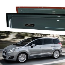 Дефлектори вікон Peugeot 5008 2009-2017 HIC — накладні