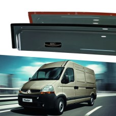 Дефлектори вікон Renault Master 1998-2010 HIC — накладні Дефлектори вікон Renault Master 1998-2010 HIC — накладні