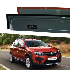 Дефлектори вікон Renault Sandero/Stepway 2012+ HIC — накладні Дефлектори вікон Renault Sandero/Stepway 2012+ HIC — накладні