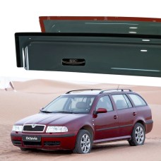 Дефлектори вікон Skoda Octavia A4 Tour 1996-2005 HIC — накладні